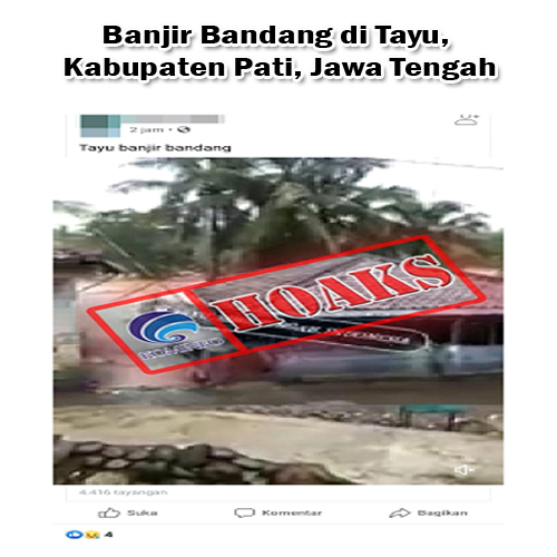 Banjir Bandang di Tayu, Kabupaten Pati, Jawa Tengah