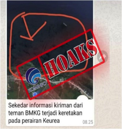 BMKG Sebut Ada Keretakan Akibat Gempa di Perairan Keurea Sulteng