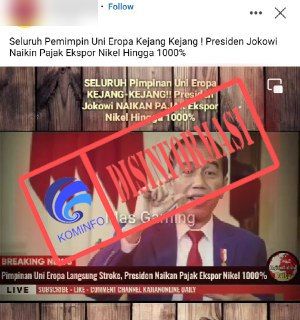 Presiden Jokowi Naikkan Pajak Ekspor Nikel 1.000 Persen