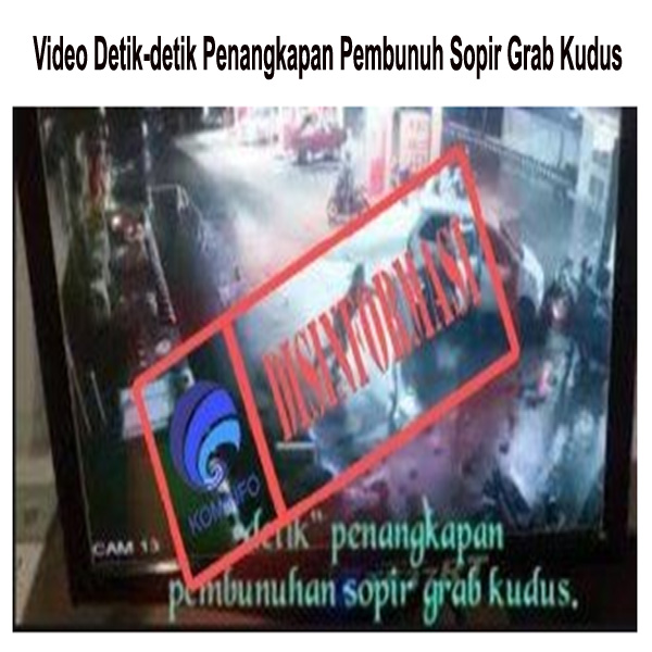 Video Detik-detik Penangkapan Pembunuh Sopir Grab Kudus