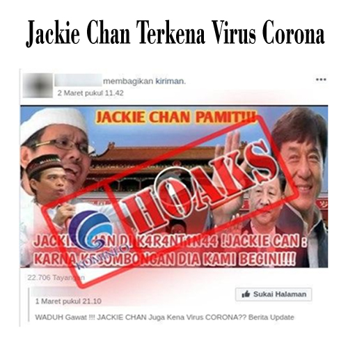 Jackie Chan Terkena Virus Corona