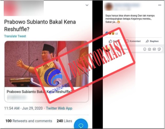Prabowo Bakal Kena Reshuffle Kabinet