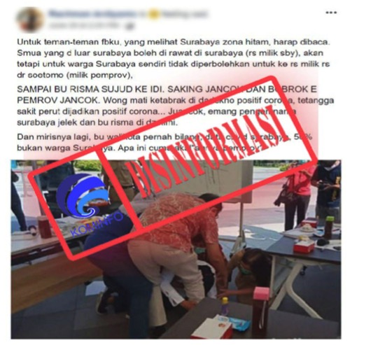 Risma Sujud ke IDI Karena Warga Surabaya Tak Diterima di RSUD Dr Soetomo