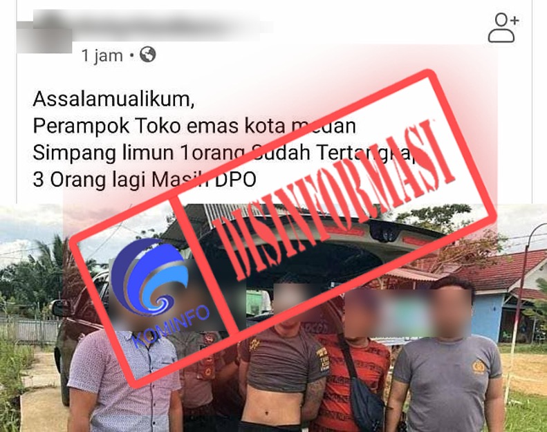 Penangkapan Pelaku Perampok Emas di Medan