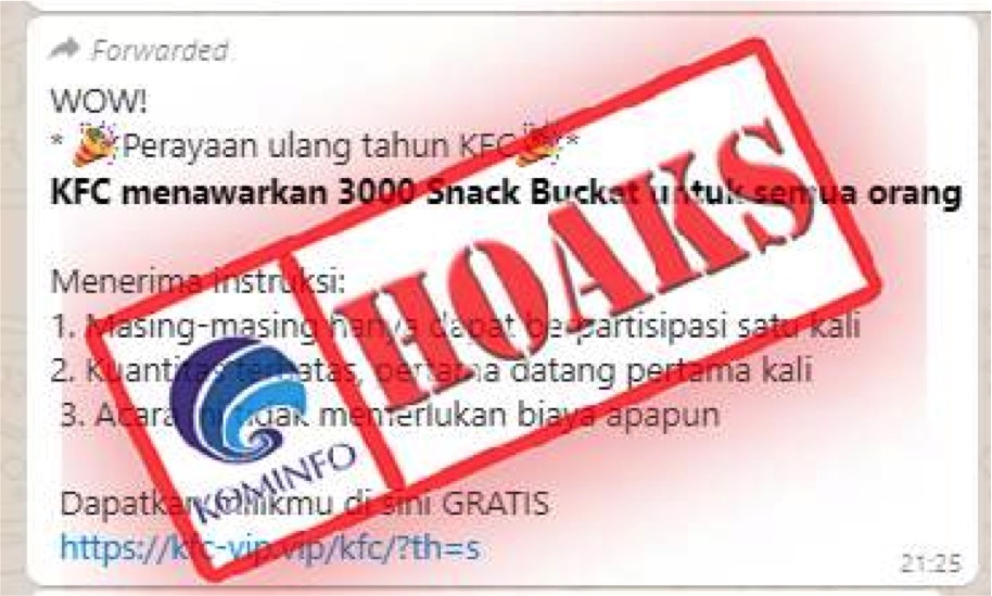 KFC Menawarkan 3000 Snack Bucket Untuk Semua Orang