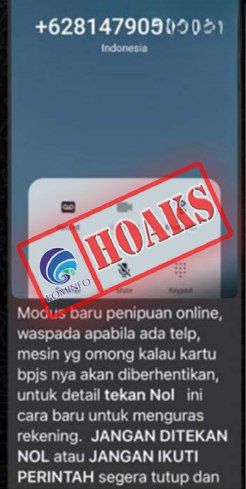 Menekan Angka Nol saat Telepon Masuk dapat Menguras Isi Rekening