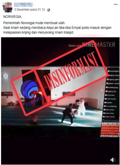 Ulah Pemerintah Norwegia, Menangkap Imam Masjid dengan Gunakan Anjing