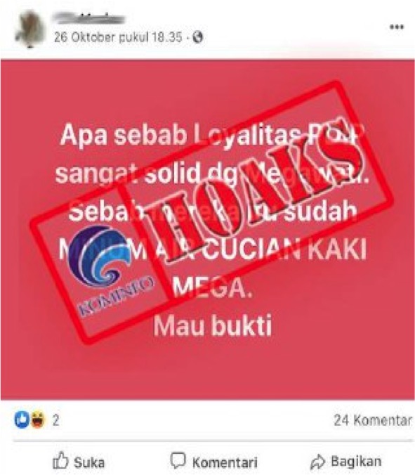 Kader PDIP Solid karena Minum Air Cucian Kaki Megawati