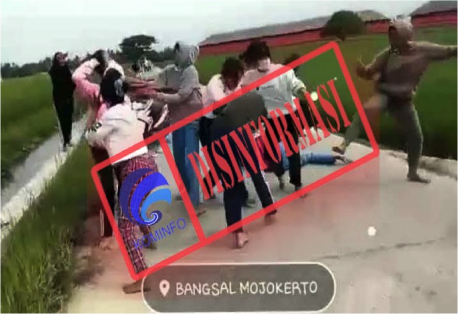 Video Tawuran Dua Kelompok Remaja di Bangsal, Mojokerto