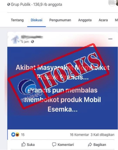 Prancis Boikot Mobil Esemka