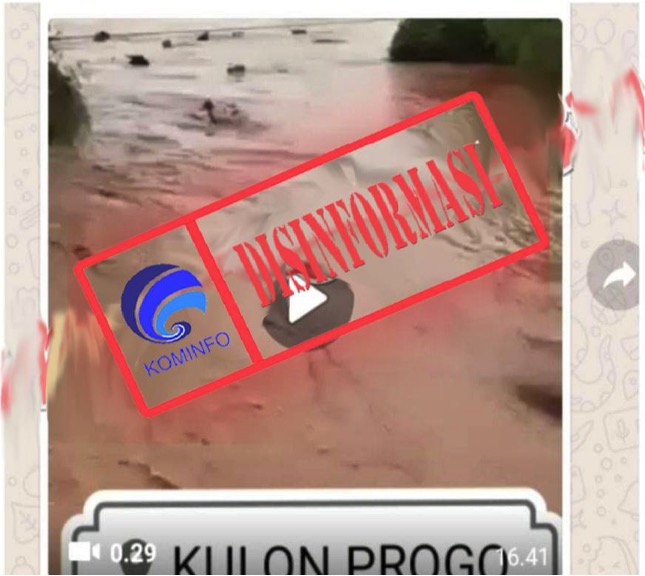 Puluhan Ekor Sapi Hanyut di Kulon Progo