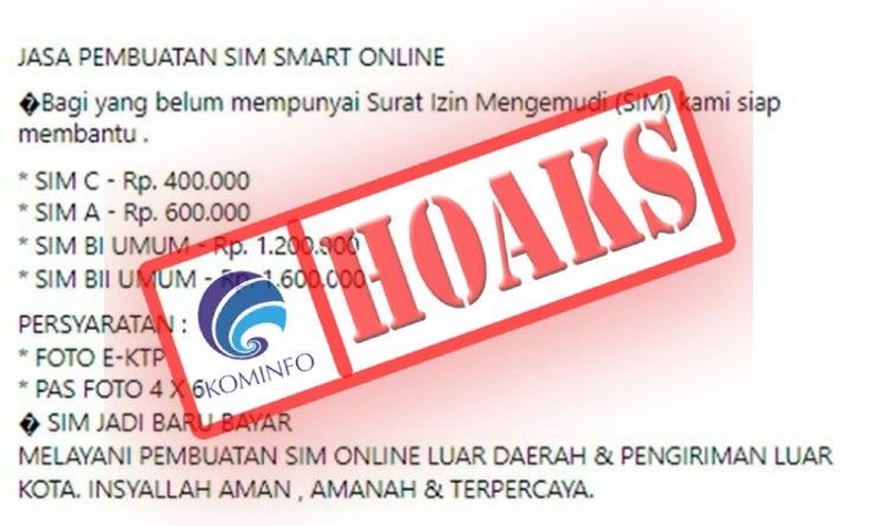 Jasa Pembuatan SIM Online