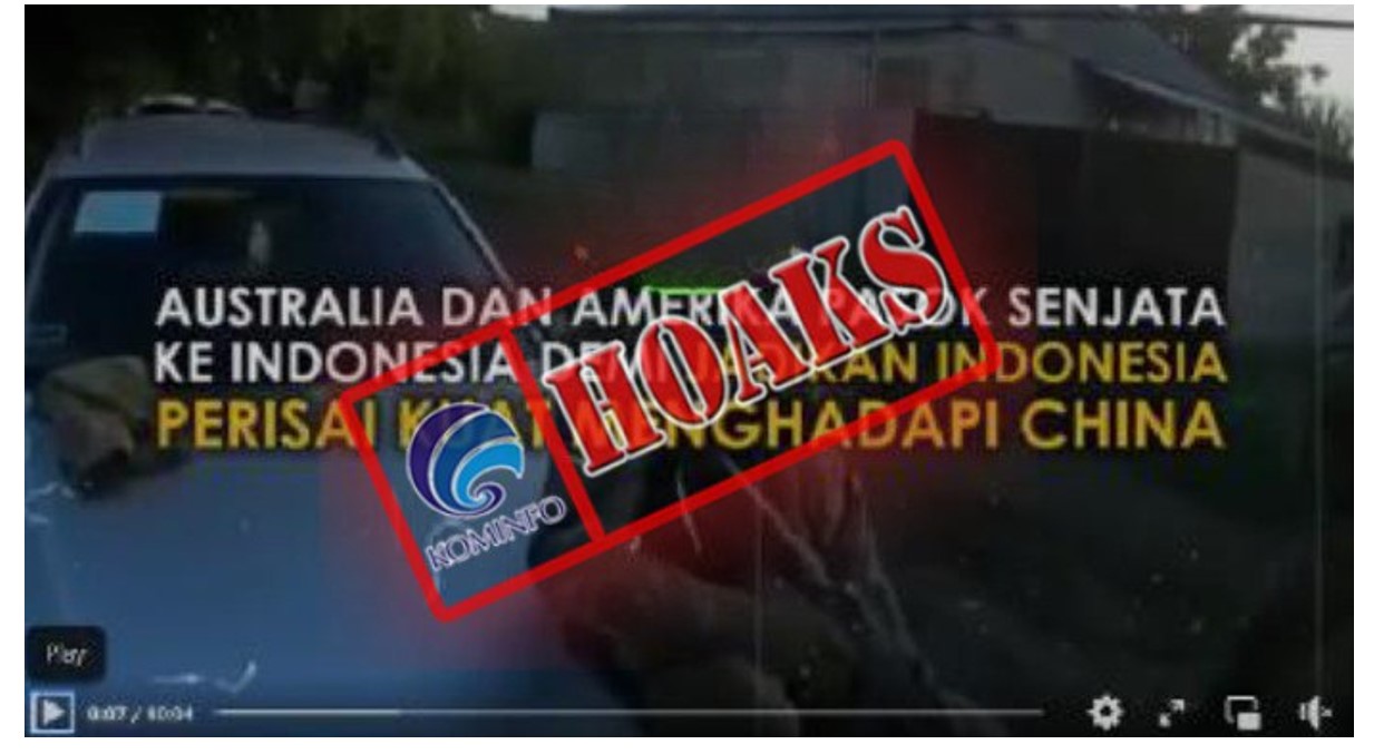 Australia Sogok Indonesia dengan Senjata agar Melawan Cina