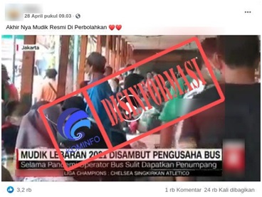 Video Mudik Lebaran Diperbolehkan