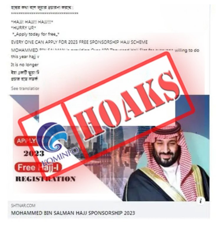 Pangeran Arab Saudi Buka Pendaftaran 400 Ribu Kuota Haji Gratis Melalui Website