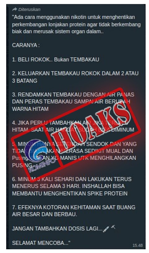 Cara Hentikan Lonjakan Protein Spike Akibat Vaksin dengan Rokok