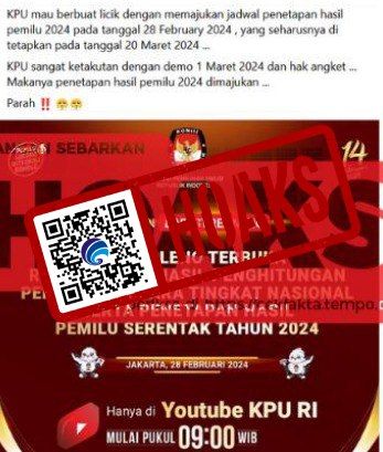 Penetapan Hasil Pemilu 2024 Dimajukan Menjadi 28 Februari 2024