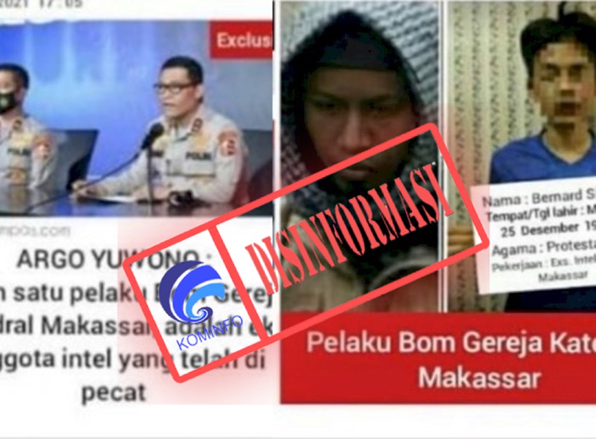 Pelaku Bom Makassar Adalah Mantan Intelijen Polisi