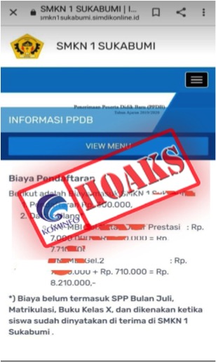 Website PPDB SMKN 1 Kota Sukabumi