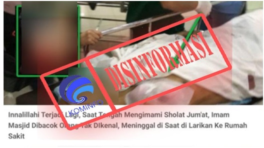 Imam Salat Jumat Meninggal Dibacok