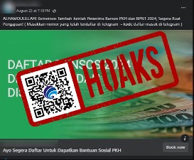 Pendaftaran Penerima Bansos PKH melalui Telegram