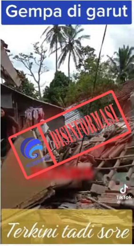 Video Dampak Gempa di Garut 3 Desember 2022