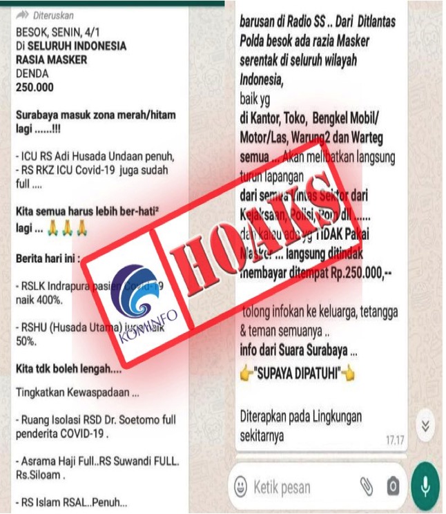 Surabaya Kembali Zona Merah, RS Penuh dan Rencana Razia Masker