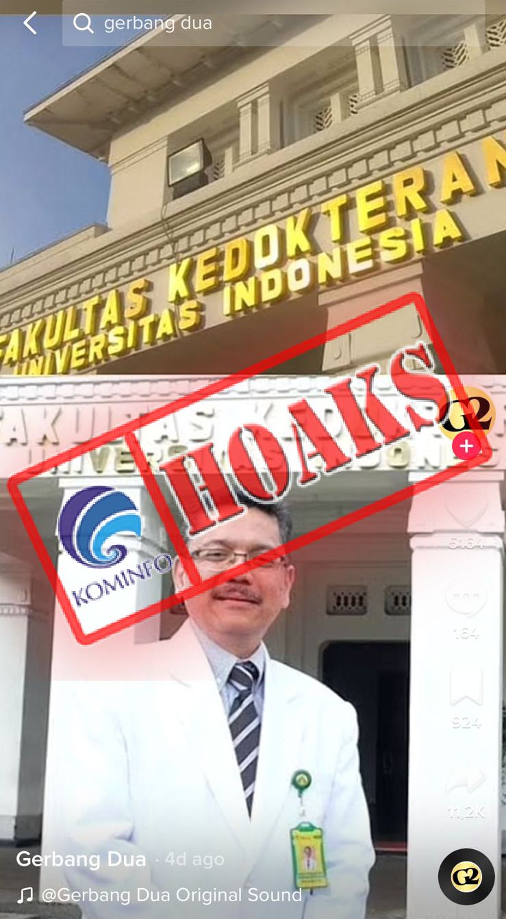 Video Air Nanas Membunuh Sel Kanker Mencatut Fakultas Kedokteran Universitas Indonesia