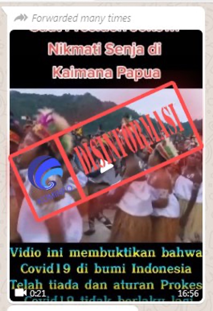 Video Kunjungan Jokowi di PON XX Papua Membuktikan Covid-19 telah Tiada dan Aturan Prokes Sudah Tidak Berlaku Lagi