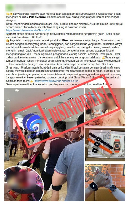 Banyak Orang Pingsan Kekurangan Oksigen saat Mengantre di iBox PIK Avenue