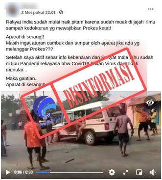 Video Rakyat India Marah karena Bosan dengan Protokol Kesehatan Covid-19