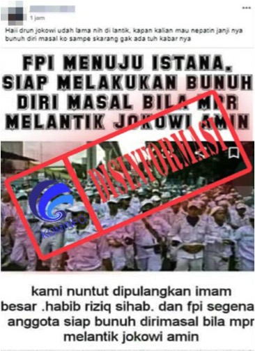 Kapan FPI Memenuhi Janji Bunuh Diri Massal