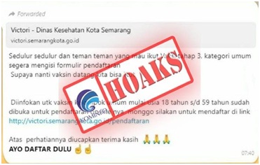 Pendaftaran Vaksinasi bagi Warga Umum Umur 18-59 Tahun oleh Dinas Kesehatan Kota Semarang