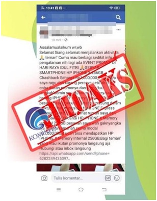 Akun Facebook Palsu Mengatasnamakan Bupati Pasangkayu