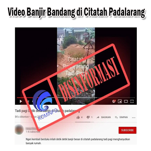 Video Banjir Bandang di Citatah Padalarang