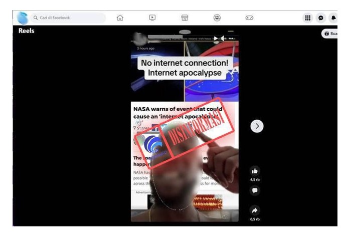 Peringatan Kiamat Internet oleh NASA