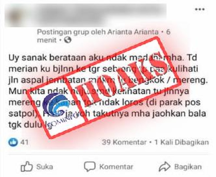 Informasi Kerusakan Jembatan Kutai Kartanegara