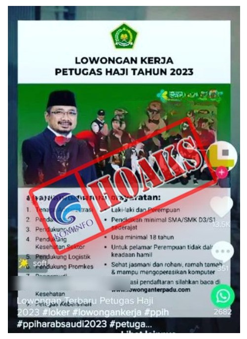 Lowongan Kerja Petugas Haji Tahun 2023