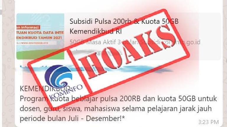 Subsidi Pulsa 200 Ribu dan Kuota 50GB Periode Juli-Desember dari Kemdikbud RI