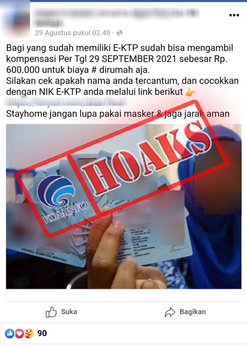 Link Bansos Rp600.000 Cair September Bagi Pemilik E-KTP