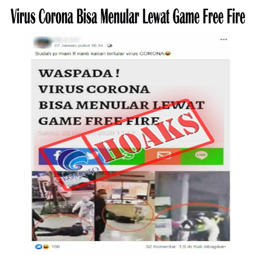 Virus Corona Bisa Menular Lewat Game Free Fire