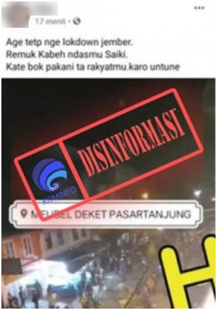 Video Kerusuhan diPasar Tanjung Jember