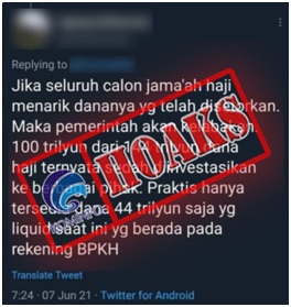 Rp 100 Triliun Dana Haji telah Diinvestasikan