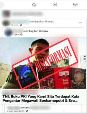 Beredar Buku PKI Terdapat Kata Pengantar Dari Megawati