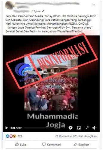 Demo ‘Turunkan Jokowi’ di Sejumlah Kota Tak Diliput Banyak Media