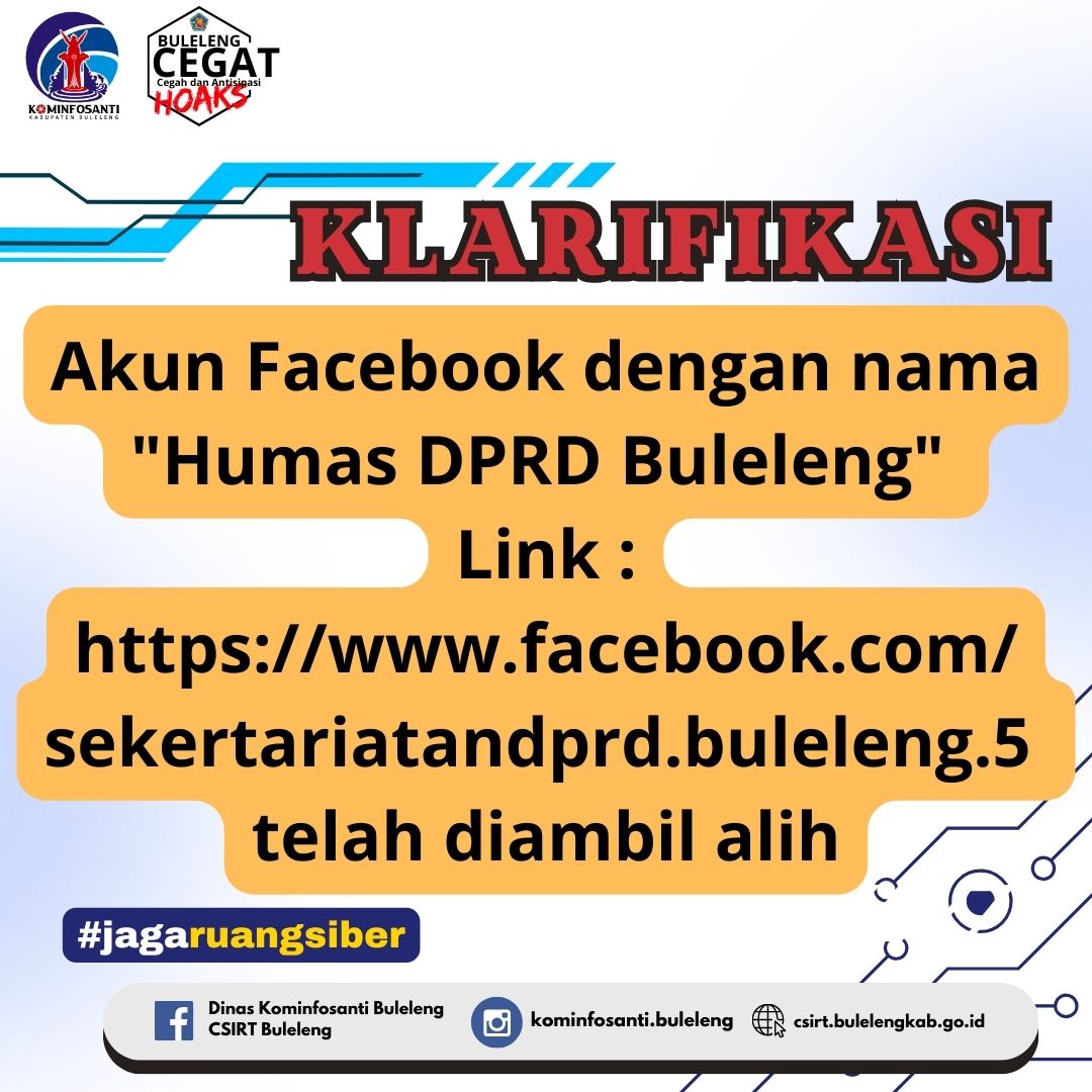 Akun Facebook dengan nama 