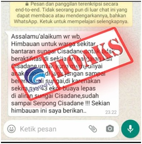 Puluhan Buaya Lepas dari Penangkaran di Bogor ke Sungai Cisadane