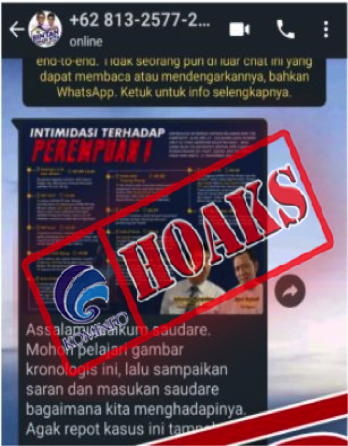 Akun WhatsApp Paslon Apri – Roby Kabupaten Bintan