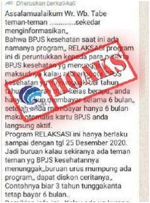 Tunggakan Iuran BPJS Kesehatan Lunas Cukup Bayar 6 Bulan