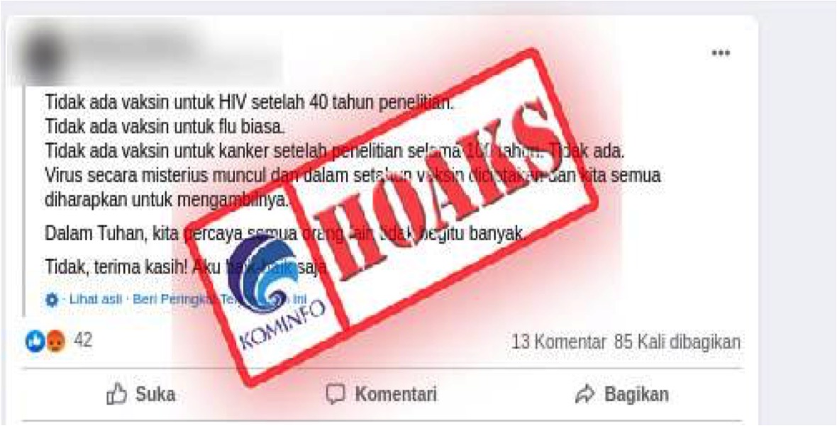 Perbandingan Waktu Penemuan Vaksin Covid-19 dan Vaksin HIV, Flu serta Kanker